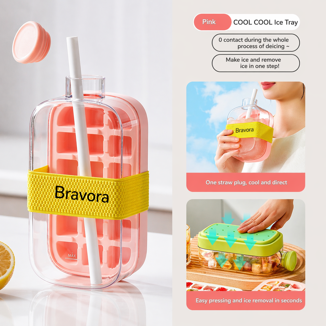 Bravora™Ice Maker Bottle