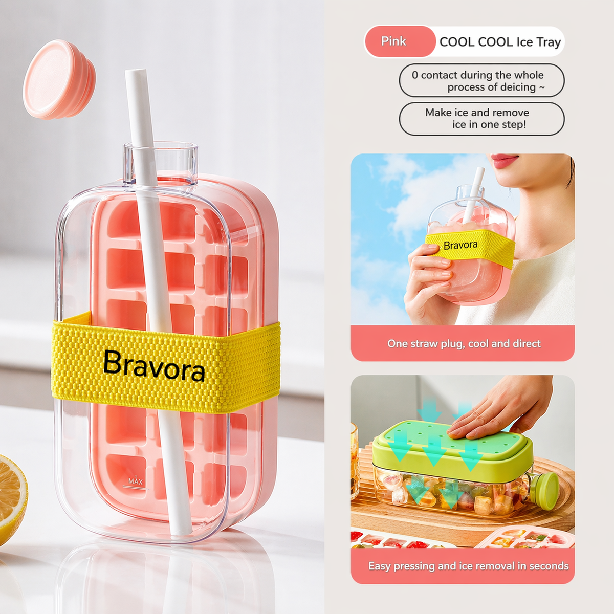 Bravora™Ice Maker Bottle